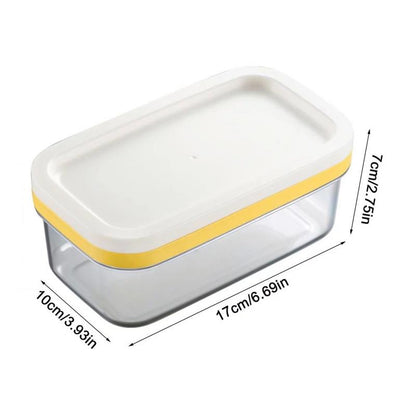 🔥HOT SALE🔥Butter Box With Lid Butter Tray & Cutting Mesh, Kitchen Airtight Storage Crisper